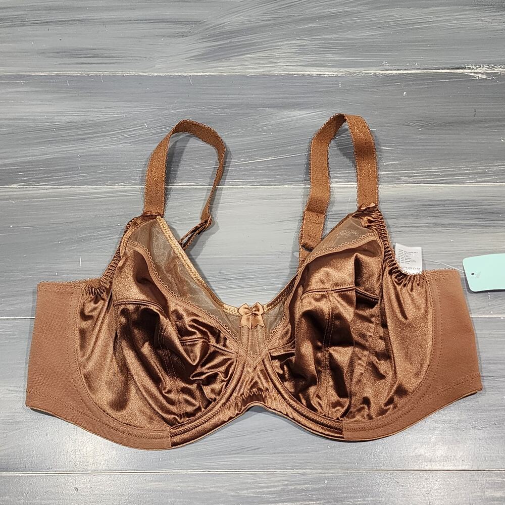Goddess Keira Underwire Bra Full Coverage 40DD Cinnamon‎